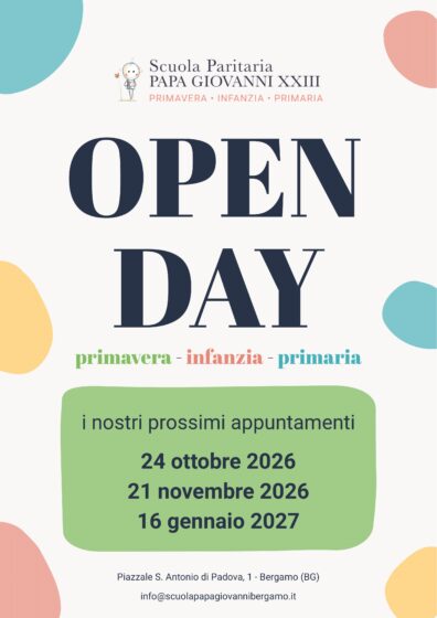 Open Day, vieni a conoscerci!